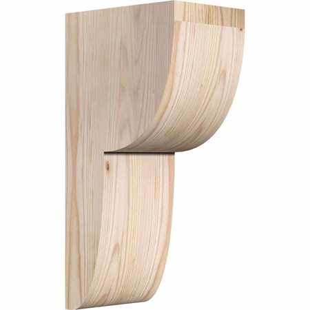 Ekena Millwork Crestline Smooth Corbel, Douglas Fir, 5 1/2"W x 8"D x 16"H COR06X08X16CRE00SDF